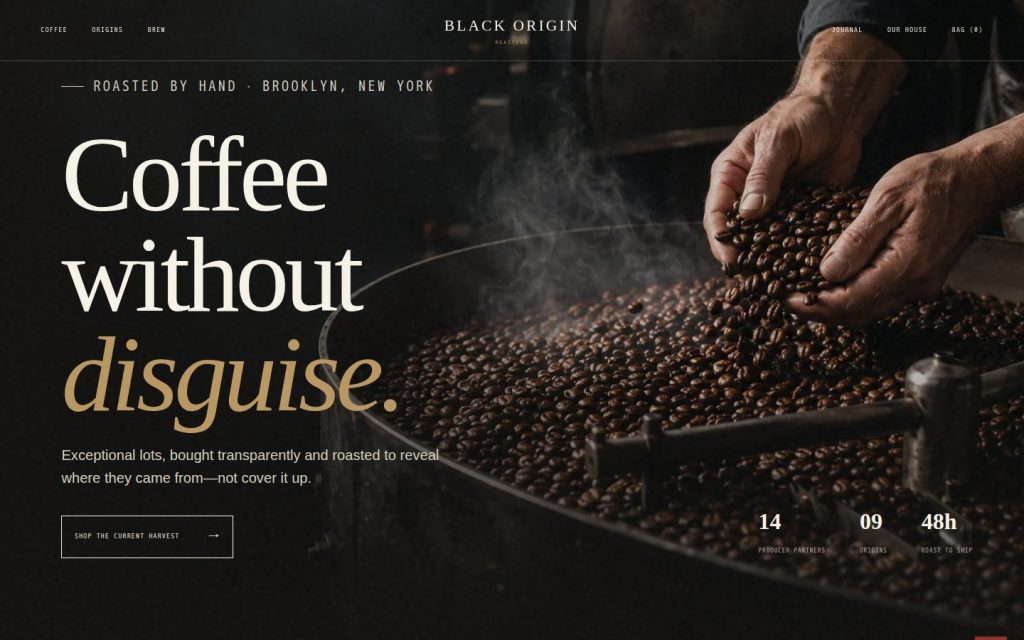 Black Origin theme preview
