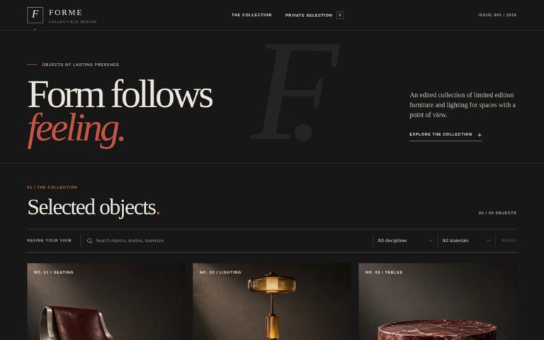Forme theme preview