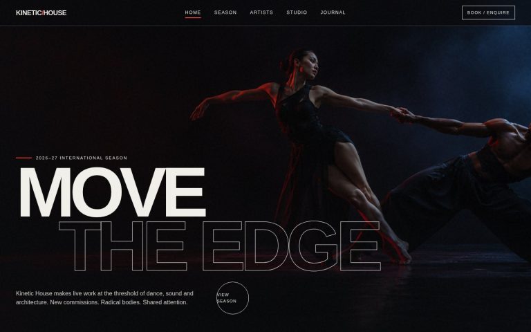 Kinetic House theme preview