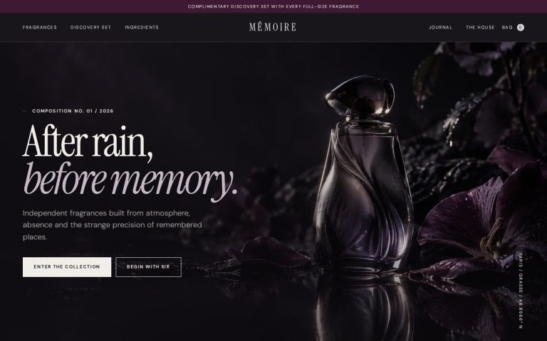 Mémoire theme preview