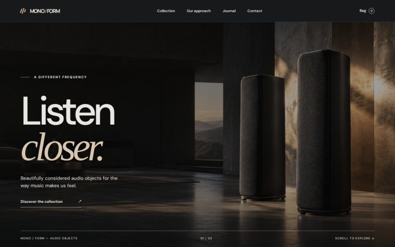 Mono / Form theme preview