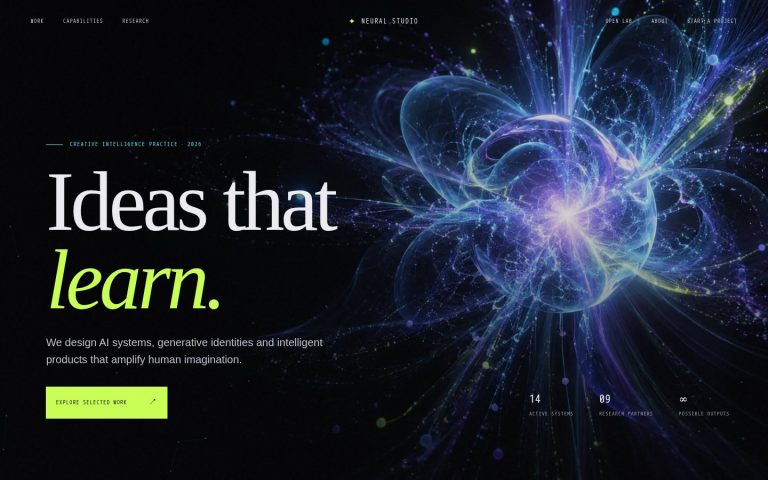 Neural Studio theme preview